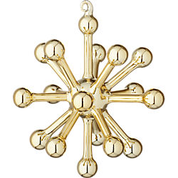 sputnik gold ornament