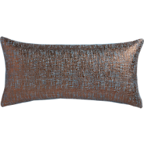 glitterati slate 23"x11" pillow