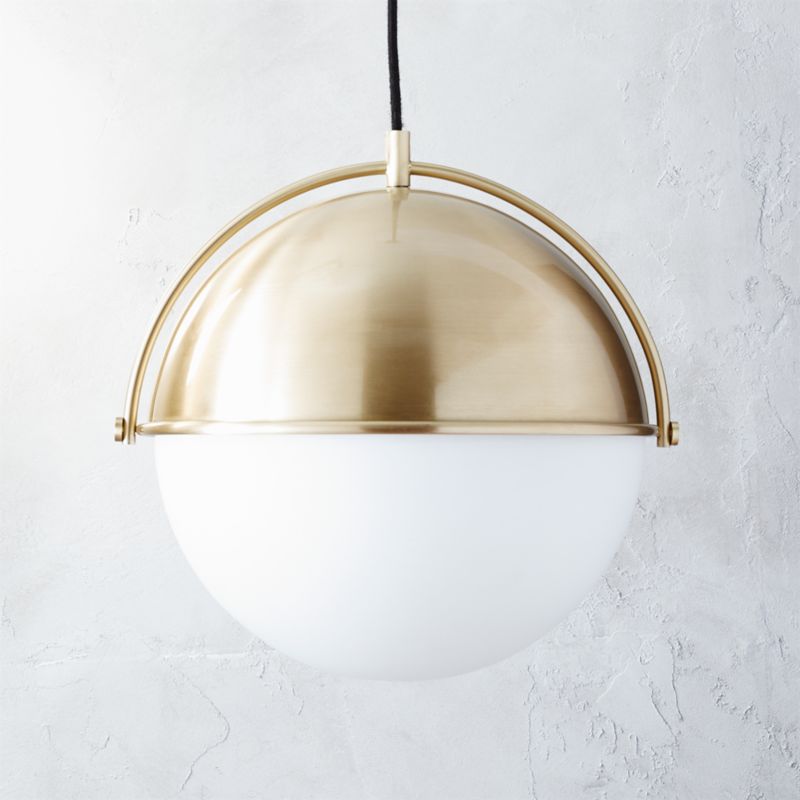 globe pendant light CB2
