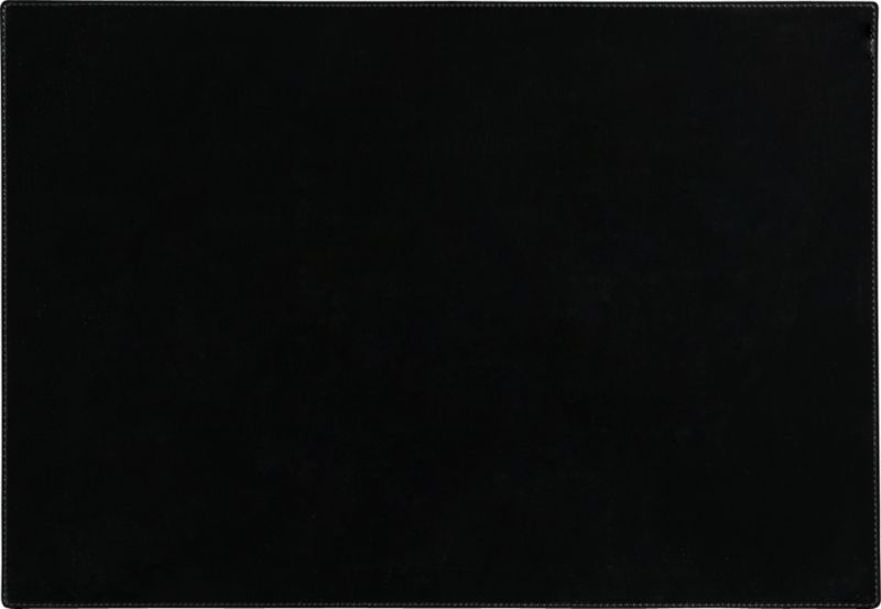 gloss black placemat