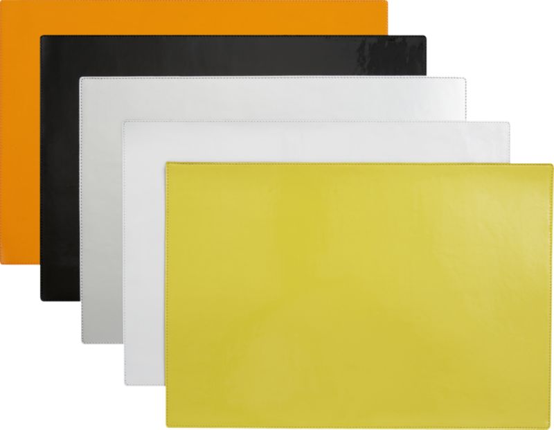 gloss placemats