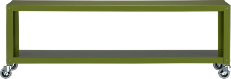 go-cart camo two-shelf table-media cart