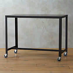 go-cart carbon rolling counter table-stand up desk
