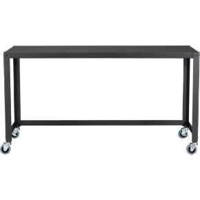 go-cart carbon grey console table