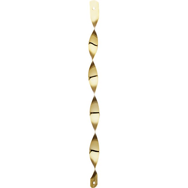 gold icicle ornament cb2 gold icicle ornament cb2