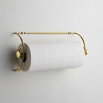 gold paper towel holder