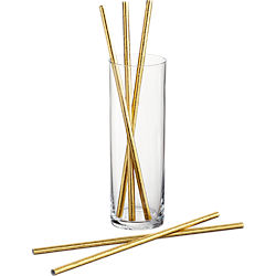 gold straws
