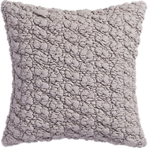 gravel light grey 18" pillow