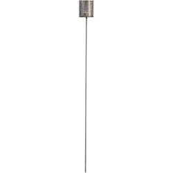 grid garden stake tea light candle holder