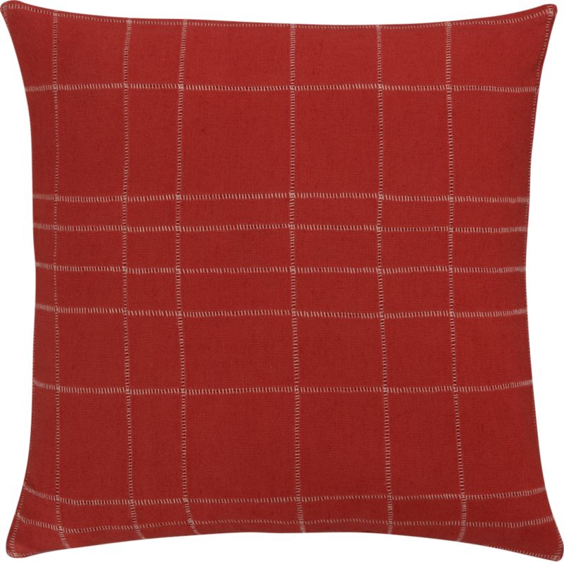grid pillow