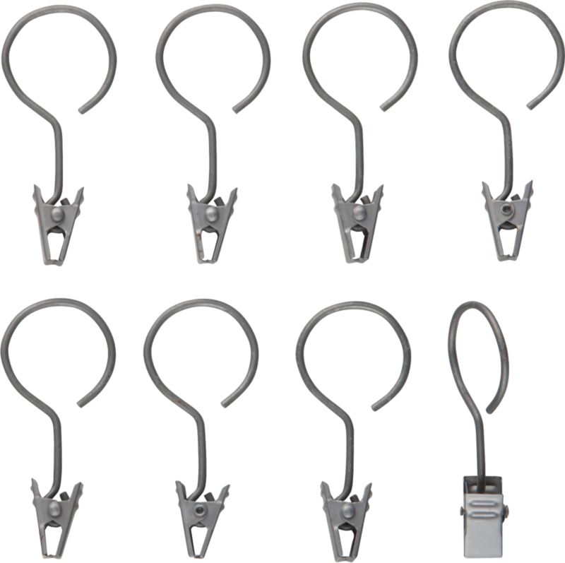 hanging clips set of eight