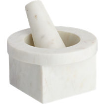 harlow marble mortar and pestle