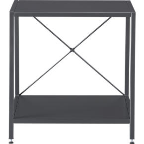 harvey carbon grey nightstand