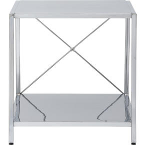 harvey chrome nightstand