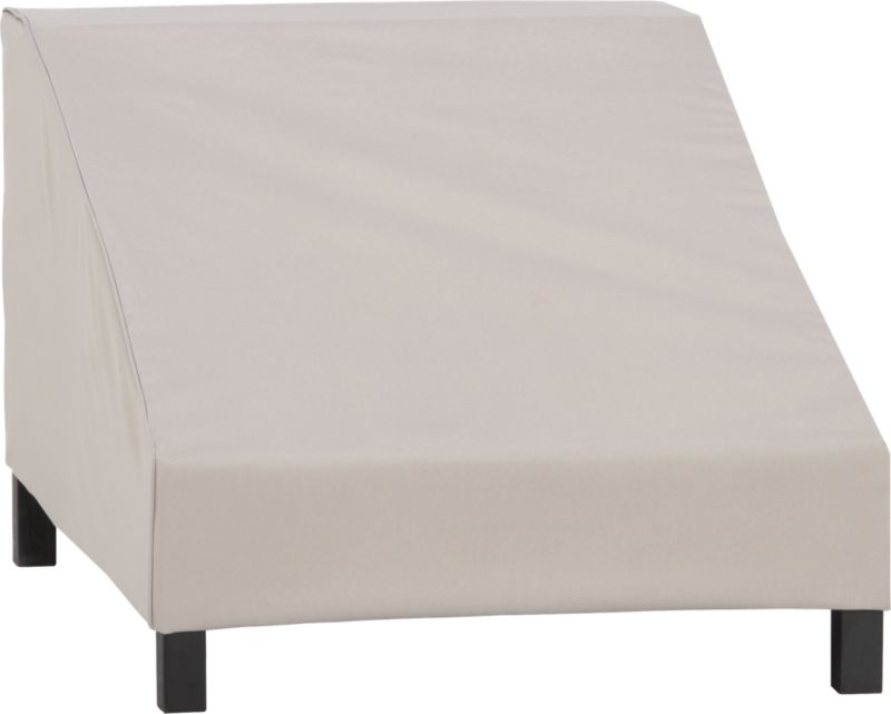 havana armless chair cover