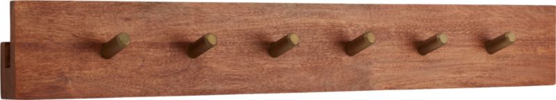 hidden channel wall-mounted coat rack - CB2 hidden channel wall-mounted coat rack - CB2