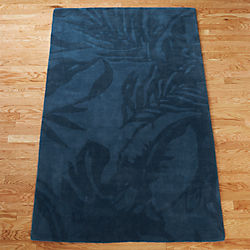 The Hill-Side tropical leaves rug