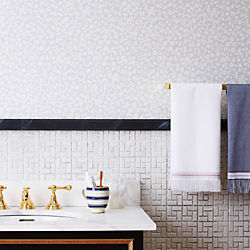 The Hill-Side floral self-adhesive wallpaper