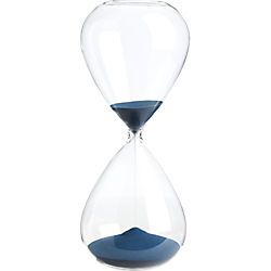 navy hour glass