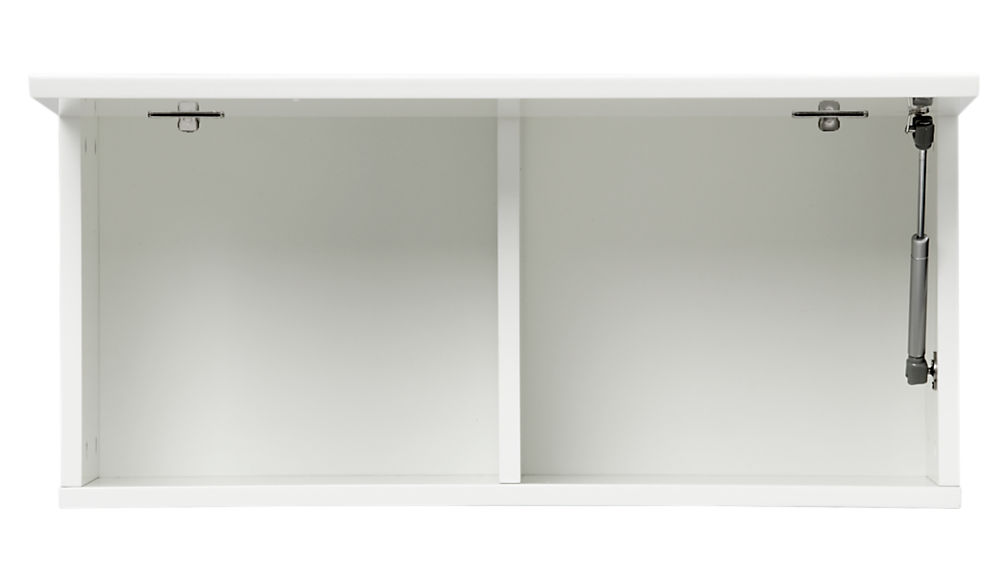 hyde white 30" wall mounted CB2