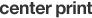 center print