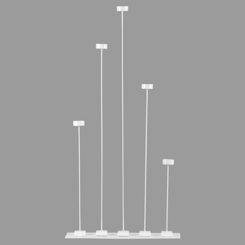 candleholder. 16"Wx6"Dx36"H
