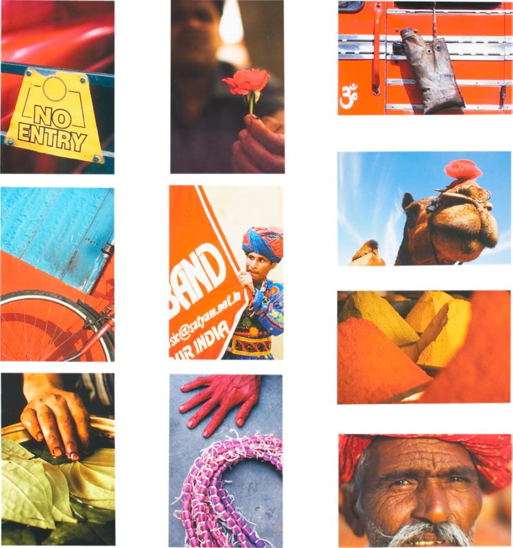 Indian photo postcards set of ten