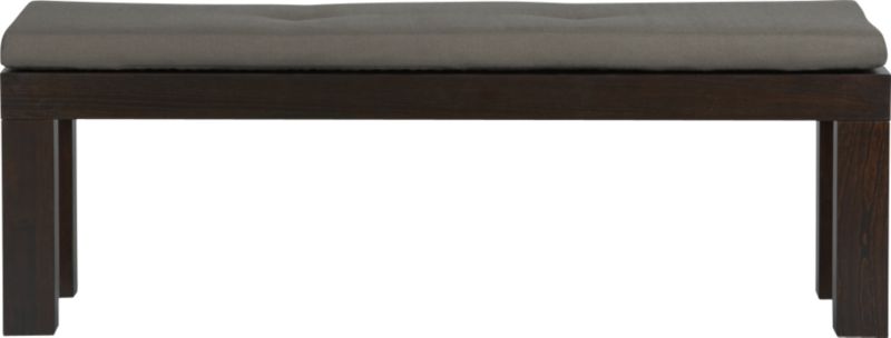 indie bench/steel cushion
