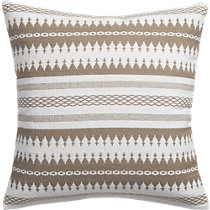 insignia natural 23" pillow