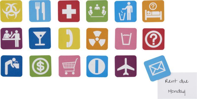 international symbol magnets