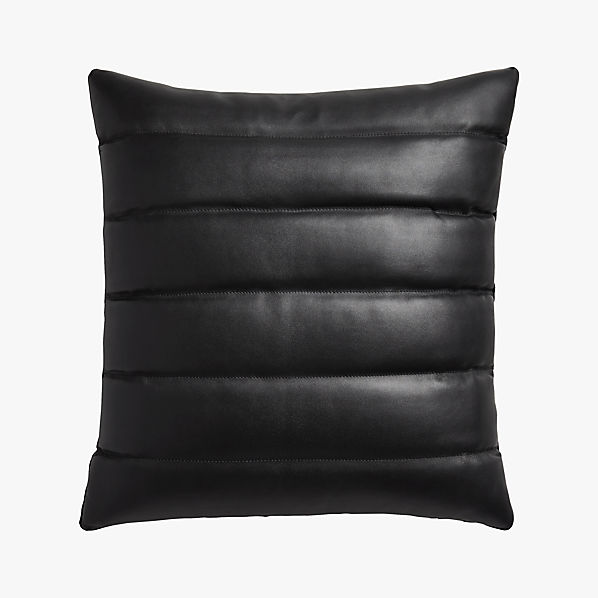 soft black throw pillows