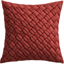 jersey interknit wine 20" pillow