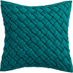 jersey interknit green 20" pillow