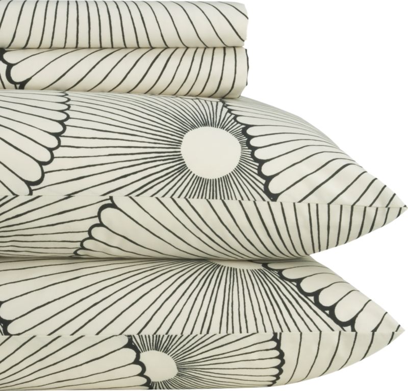 \#5 marimekko ® kikku sheet sets shopping in CB2 new to sale