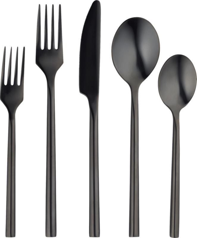 20piece knight flatware set CB2