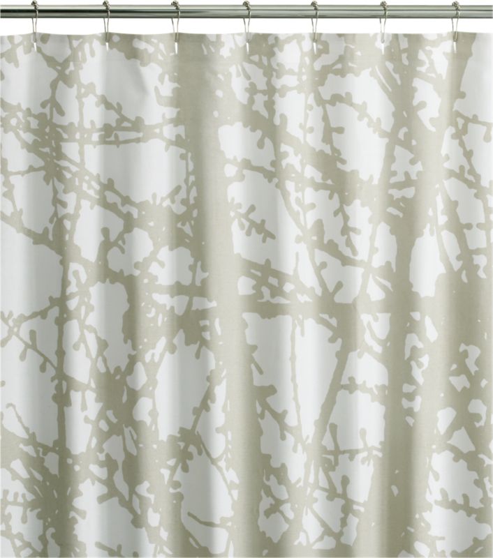 larch shower curtain