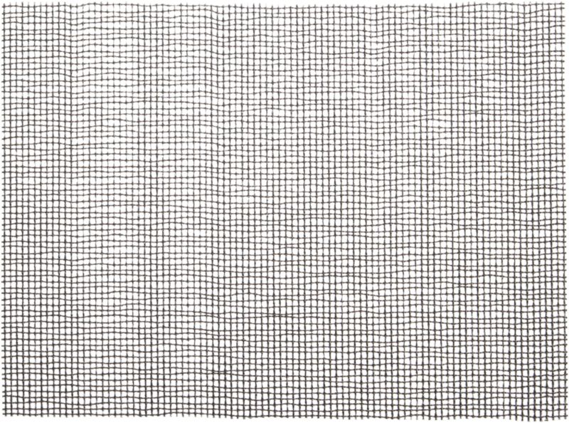 lattice black placemat. 19"x14.25"