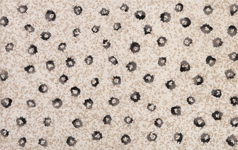lava dot rug