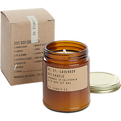 lavender soy candle