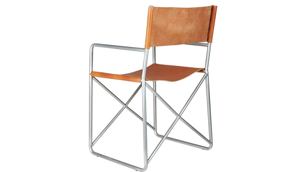 leather director's chair CB2