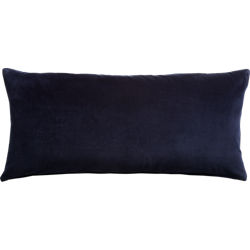 leisure navy 36"x16" pillow