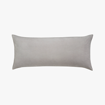leisure silver grey 36"x16" pillow