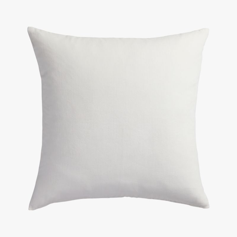 leisure white 23" pillow CB2