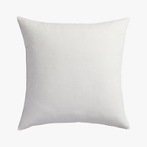 leisure white 23" pillow