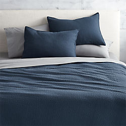 lilo navy bed linens