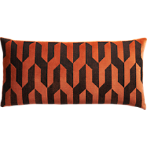 links 23"x11" pillow