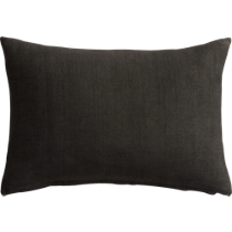 linon dark grey 18"x12" pillow