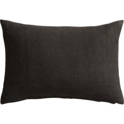 linon dark grey 18"x12" pillow
