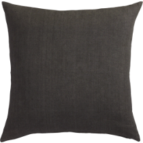 linon dark grey 20" pillow