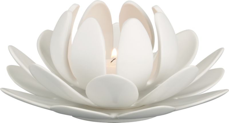 3-piece lotus candleholder